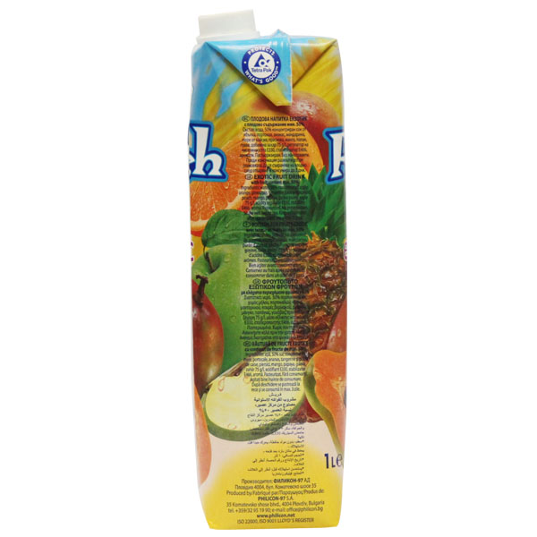 鲜芬 热带混合水果饮料Exotic  1L