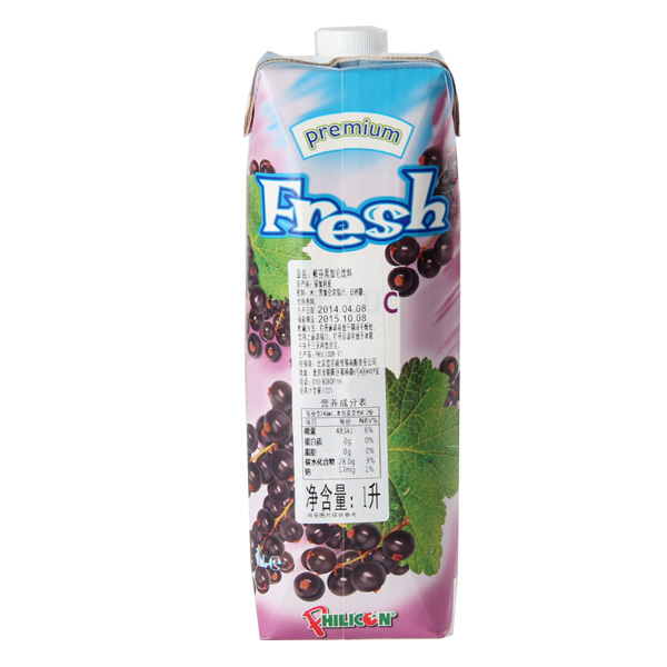 鲜芬黑加仑饮料Blackcurrant   1L