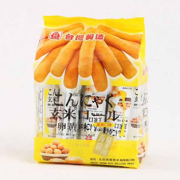 北田糙米卷蛋黄味160g