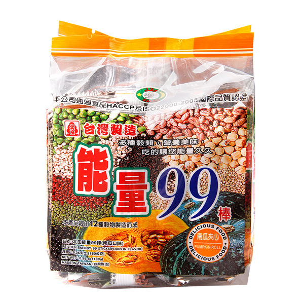 北田能量99棒南瓜味180g