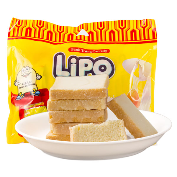 LIPO高级鸡蛋面包干300g