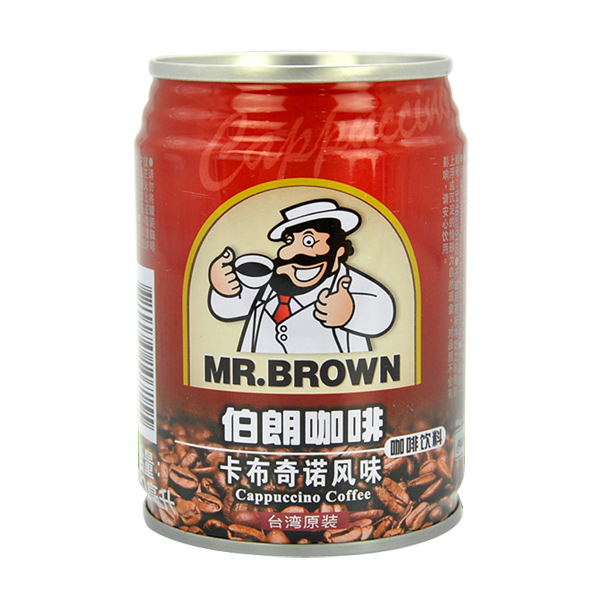 伯朗咖啡卡布奇诺饮料240ml