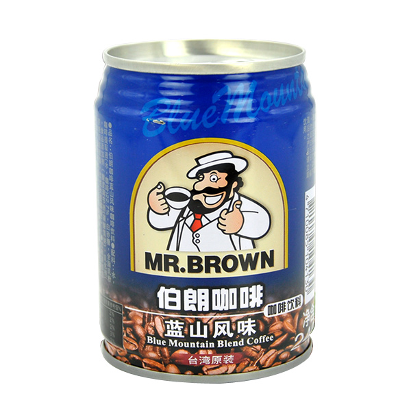 伯朗咖啡蓝山风味咖啡饮料240ml