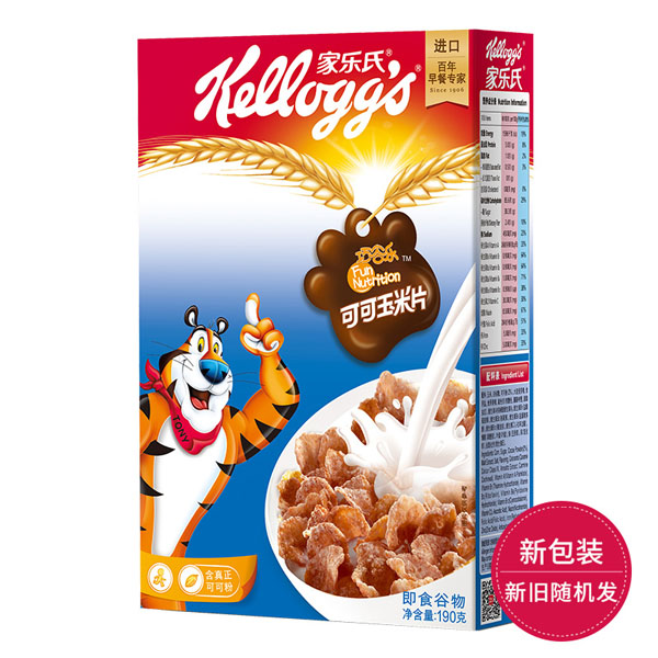 家乐氏可可玉米片190g