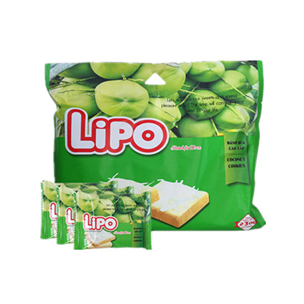 LIPO椰子味面包干300g